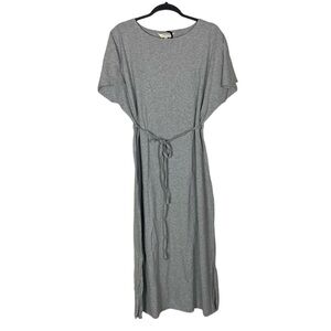 People tree, gray cotton dress